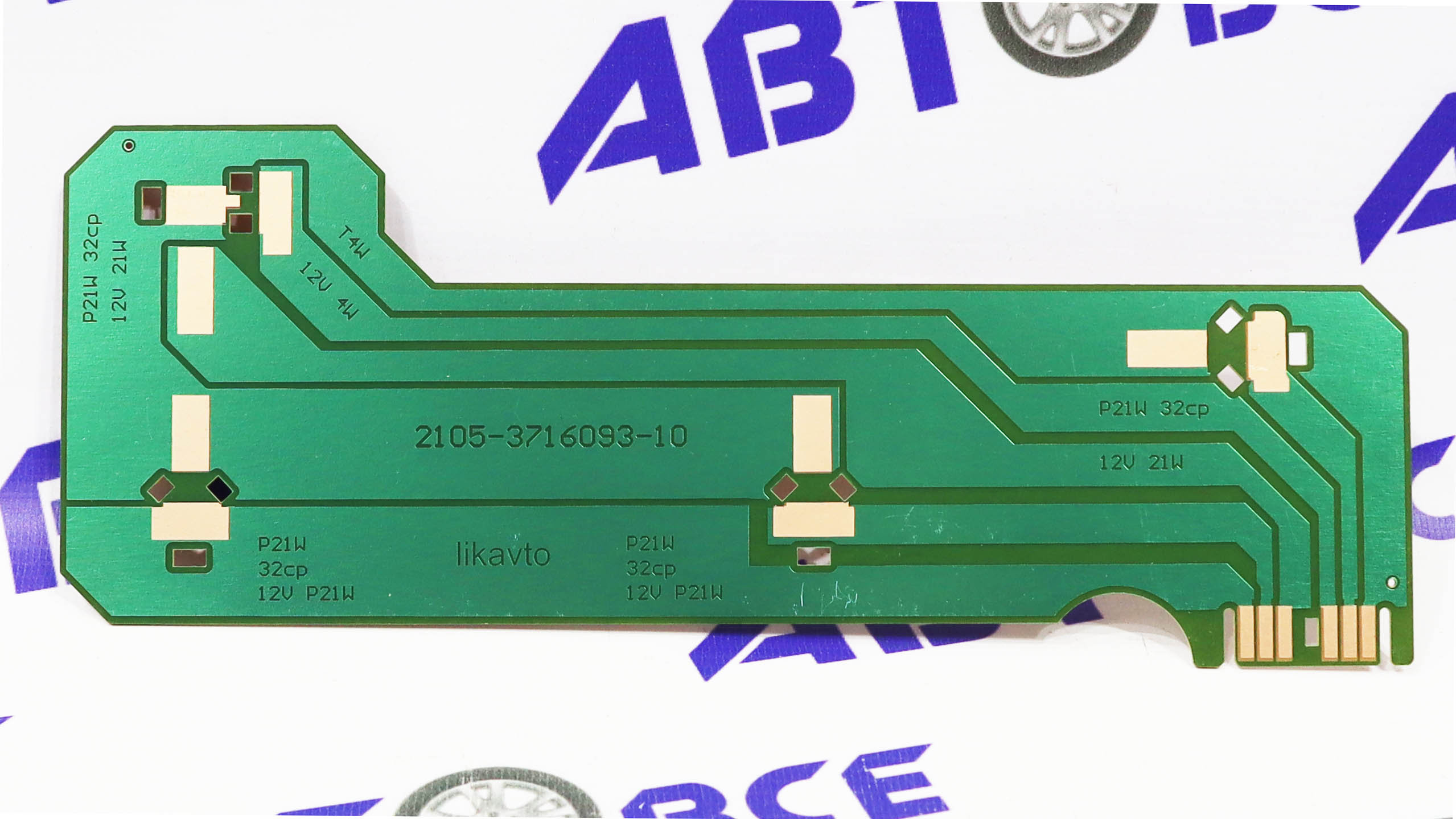 Плата заднего фонаря-левая ВАЗ-2105 (голая) Дааз